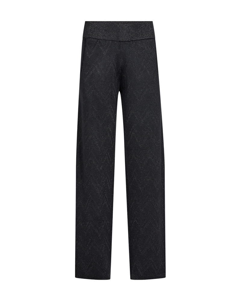 HOSE DAMEN FQANILUX VON FREE/QUENT GRAUER NADELSTREIFEN MIT GUNMETAL MZ#00505 Mode-Zauber