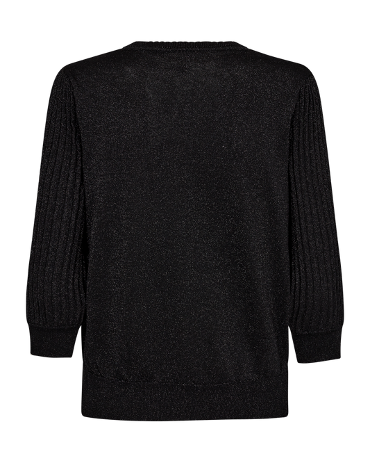 PULLOVER DAMEN FQGLITTA VON FREE/QUENT IN SCHWARZ MZ#00509 mode-zauber