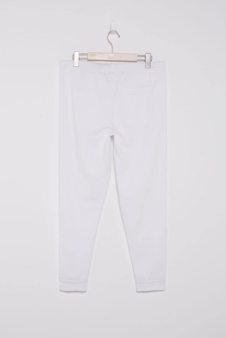 SWEATPANTS PA:TRESI AUS INTERLOCK VON SENSES IN OPTICWHITE MZ#00861 Mode-Zauber