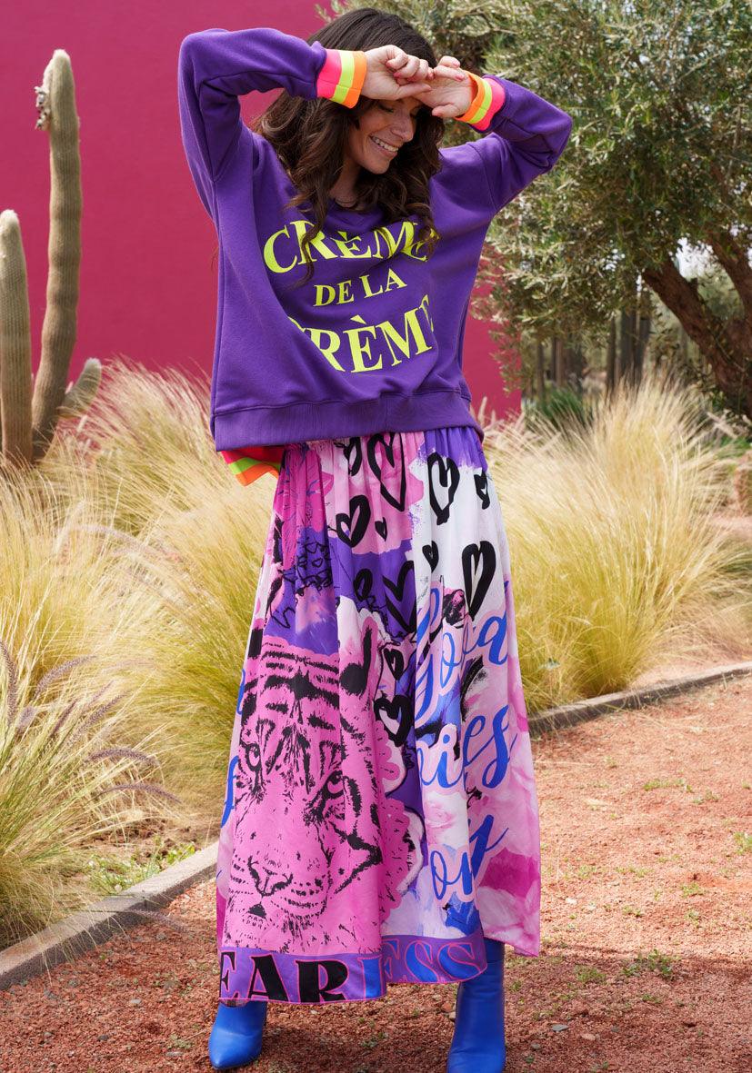 ROCK LILAC-ROSA MZ#00202 Mode-Zauber