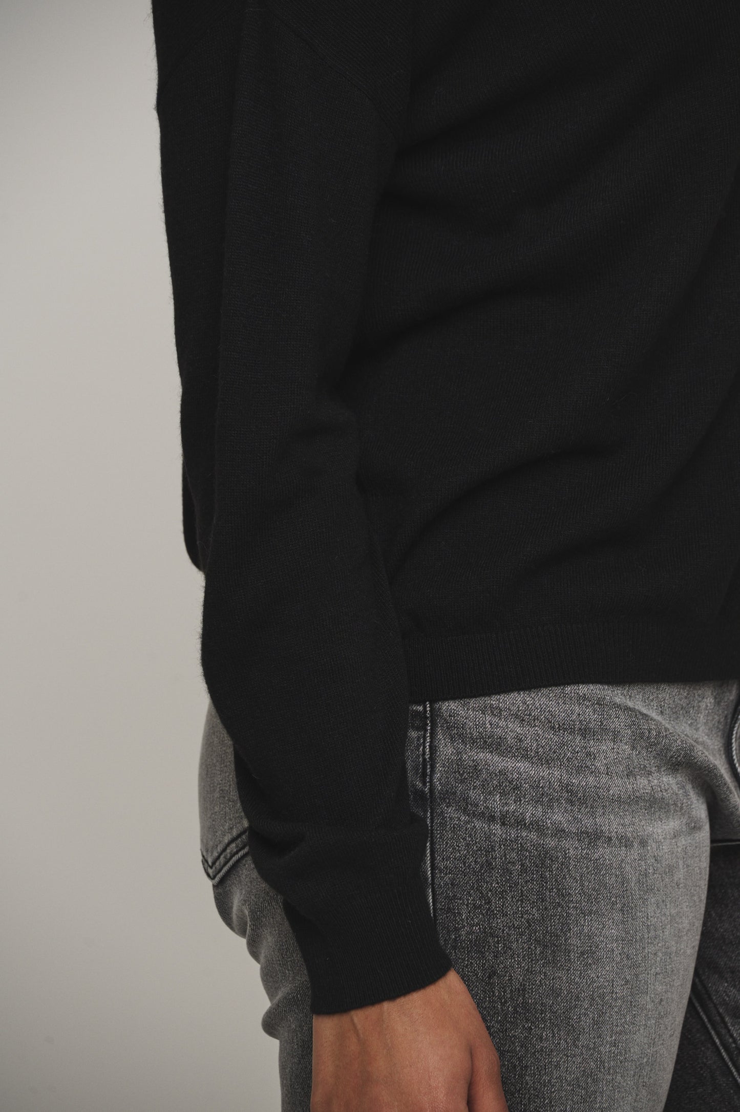 pullover damen emme von rino&pelle  rollkragen schwarz mz#00431