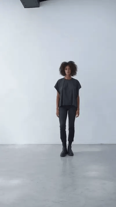 T-SHIRT BENE VON OUTRYGHT IN CHARCOL MZ#00710 Mode-Zauber