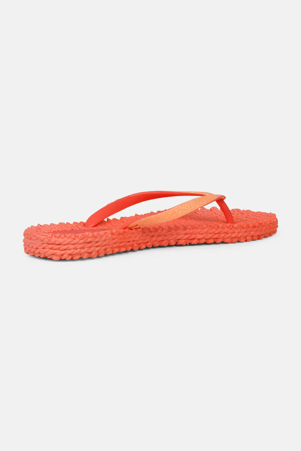 FLIP FLOP VON ILSE JACOBSEN MIT GLITZER IN INDIAN RED MZ#00801 Mode-Zauber