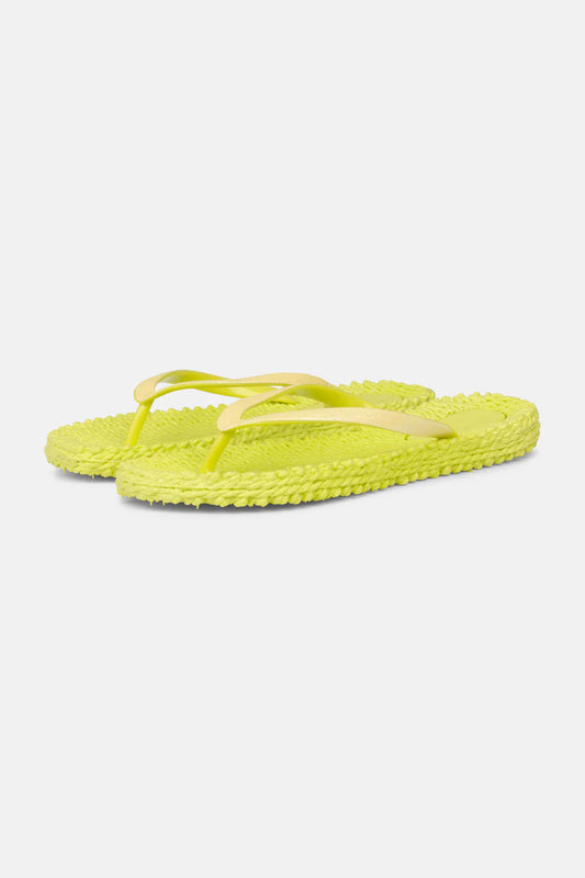 FLIP FLOP VON ILSE JACOBSEN MIT GLITZER IN LIME MZ#00802 Mode-Zauber