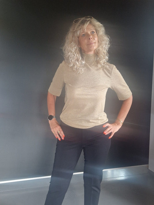 HOSE FUER DAMEN SAMUELE VON DUE AMANTI SCHWARZ MZ#00602 Mode-Zauber