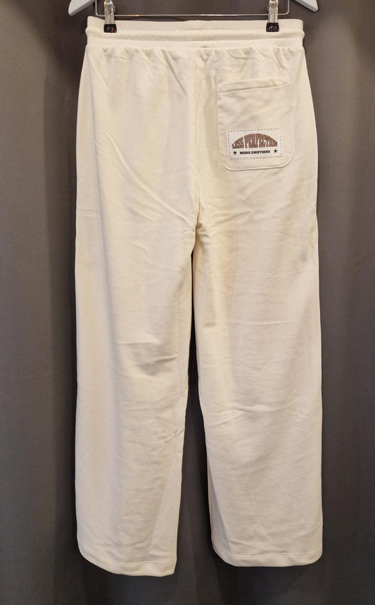 HOSE WEITES BEIN VON THESHIRT PROJEKT IN IVORY MZ#01012 Mode-Zauber