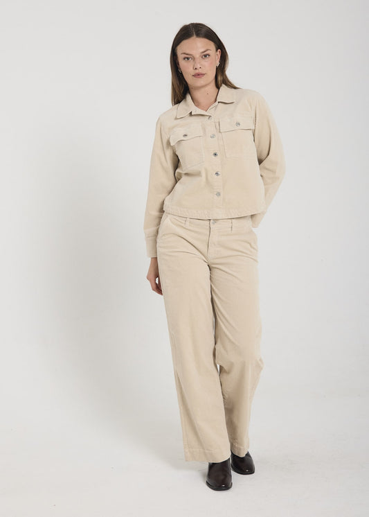 HOSE FQCORDY VON FREE/QUENT IN BLACK AND WEISS MZ#00920 Mode-Zauber