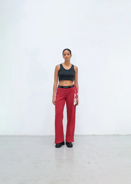 HOSE JO BANDANA VON OUTRYGHT IN CHILLI RED MZ#00938 Mode-Zauber