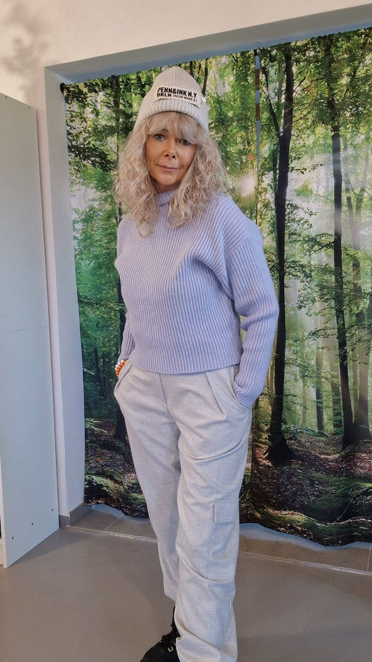 HOSE DAMEN W24N1522 L.GREY MEL. MZ#00578