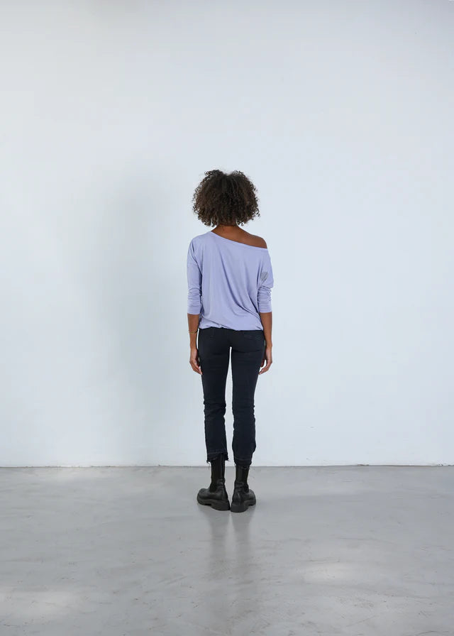 T-SHIRT INO VON OUTRYGHT IN PURPLE TONIC MZ#00723 Mode-Zauber