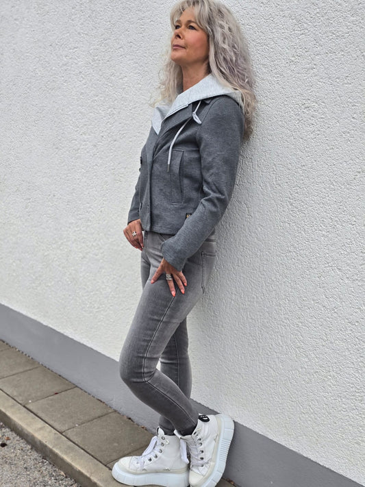 KAPUTZENACKE VON SENORITAS ICON IN ANTHARA MELANGE MZ#00927 Mode-Zauber