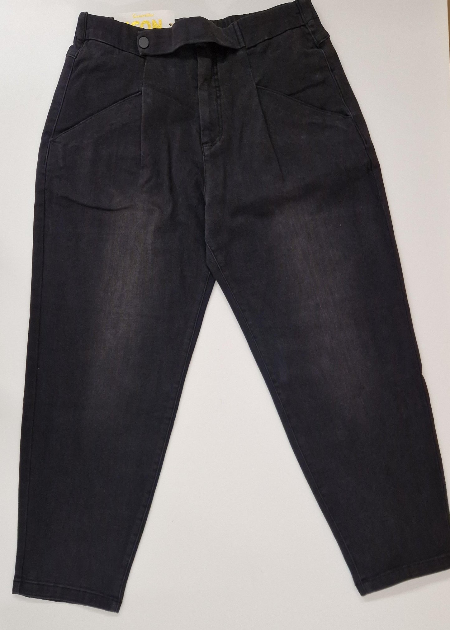 JEANS HEARTBREAKER VON SENORITAS ICON IN USED BLACK MZ#01032 Mode-Zauber