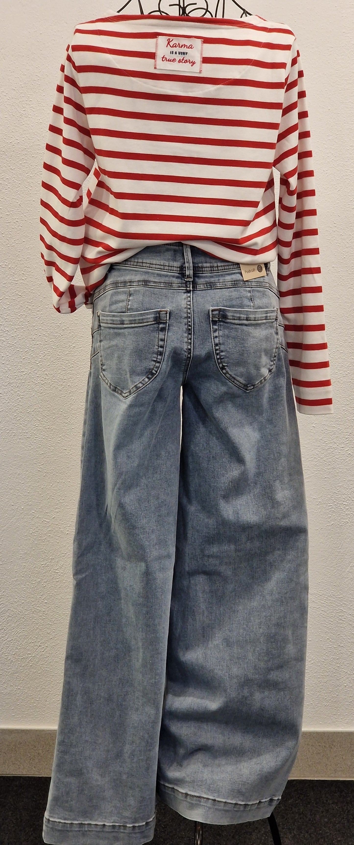 JEANS DAMEN FQLOPEZ VON FREE/QUENT IN HELLBLAU MZ#00565 mode-zauber