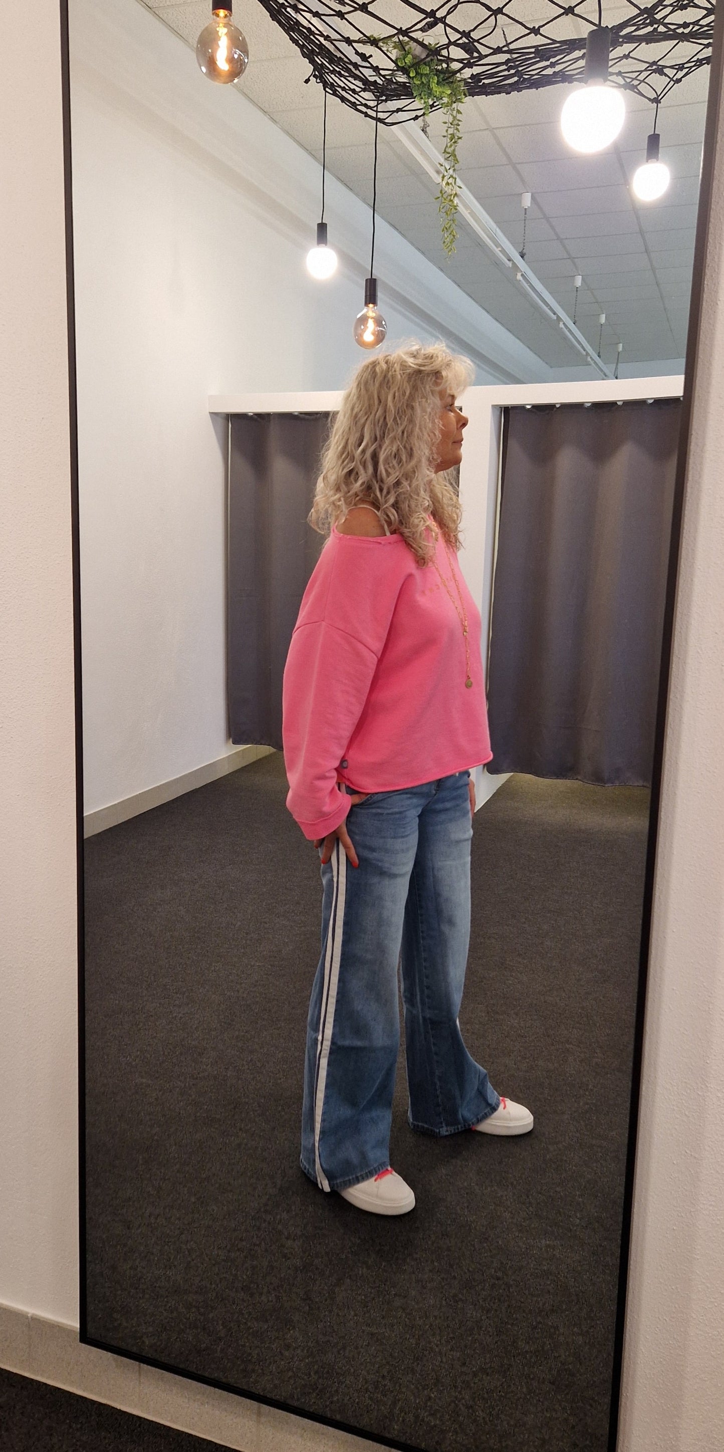 JEANS VON TOXIK MIT STREIFEN IN BLAU MZ#00842 Mode-Zauber