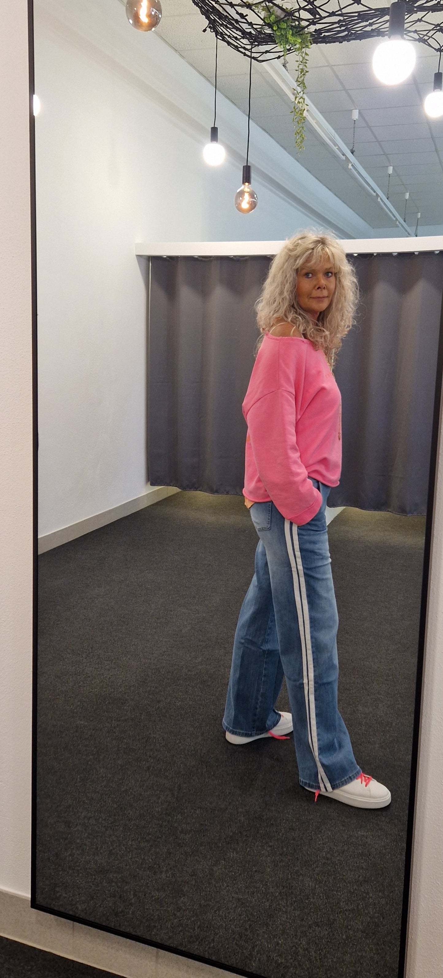 JEANS VON TOXIK MIT STREIFEN IN BLAU MZ#00842 Mode-Zauber