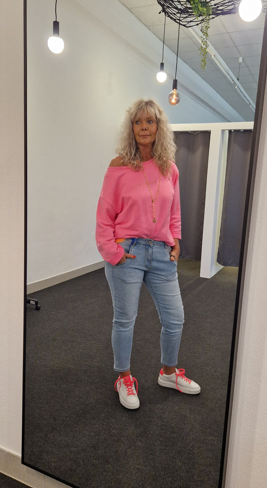 JEANS VON SEXY WOMAN IN HELLBLAU MZ#00844 Mode-Zauber