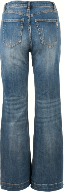 JEANS RAINBOW VON SENORITAS ICON IN INDIGO WASH MZ#00932 Mode-Zauber