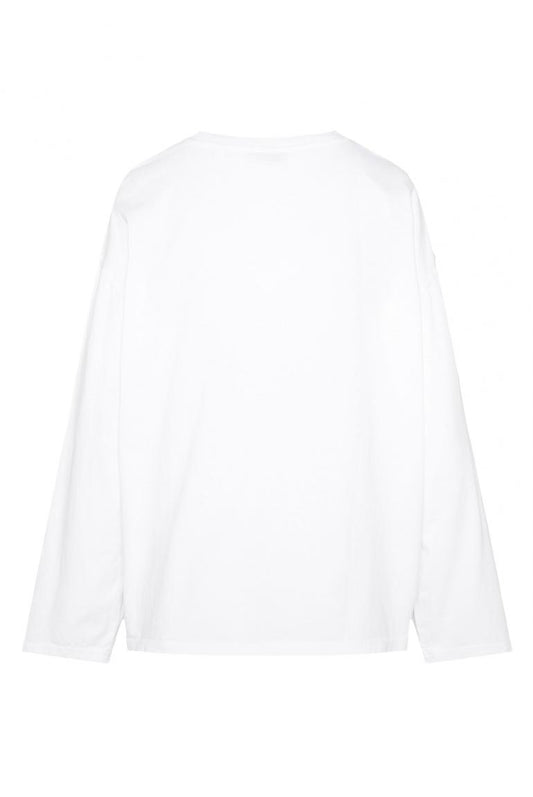 LONGSLEEVE TA:PI MIT ARTWORK VON SENSES IN WEISS MZ#00949 Mode-Zauber