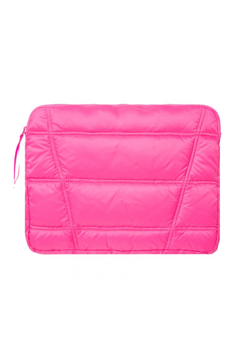 PUFFER TABLET CASE AM:AL VON SENSES IN VIVID PINK MZ#00887 Mode-Zauber