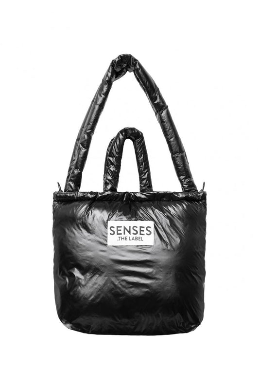 PUFFER TOTE BAG AD:NA VON SENSES IN BLACK MZ#00942 Mode-Zauber