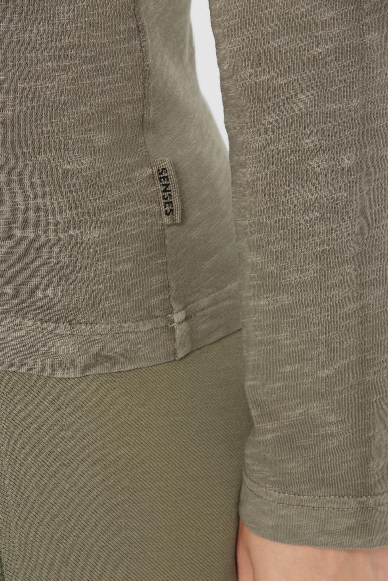 LONGSLEEVE TAB:BY MIT RAGLANÄRMEL VON SENSES MZ#00881 Mode-Zauber