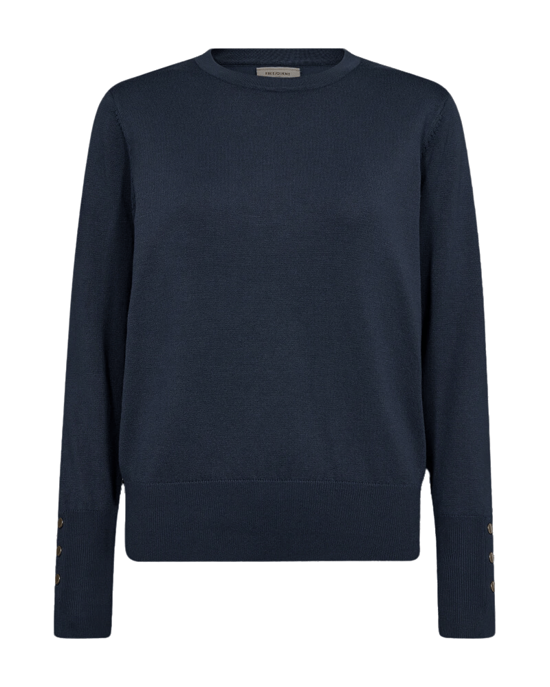 PULLOVER FQKATIE VON FREE/QUENT IN GRUSS MZ#00889 Mode-Zauber