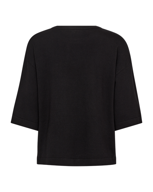 PULLOVER FQCONNY VON FREE/QUENT IN SCHWARZ MZ#00893 Mode-Zauber