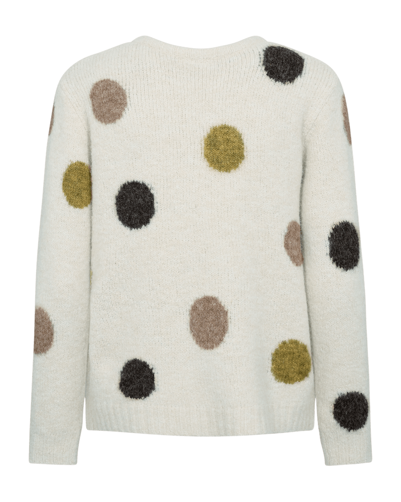 PULLOVER FQLOUISA VON FREE/QUENT IN MOONBEAM MEL W A. BRONZE MEL MZ#00916 Mode-Zauber