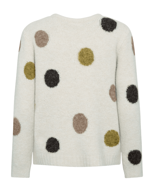 PULLOVER FQLOUISA VON FREE/QUENT IN MOONBEAM MEL W A. BRONZE MEL MZ#00916 Mode-Zauber