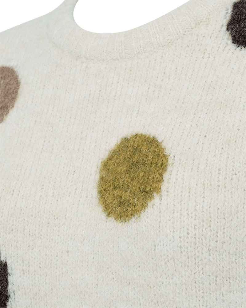 PULLOVER FQLOUISA VON FREE/QUENT IN MOONBEAM MEL W A. BRONZE MEL MZ#00916 Mode-Zauber
