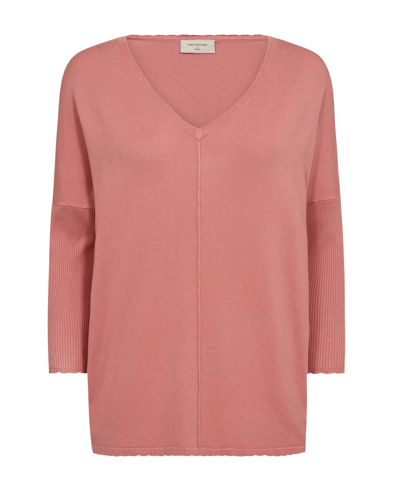 PULLOVER DAMEN FQJONE VON FREE/QUENT IN BURNT CORAL MZ#00569