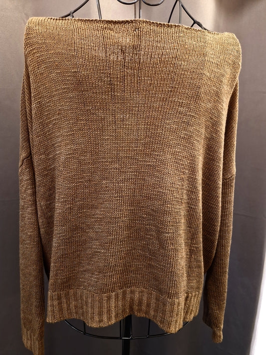 PULLOVER VON VICOLO IN BRAUN MZ#00784 Mode-Zauber