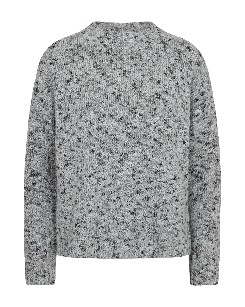 PULLOVER DAMEN FQPEREA VON FREE/QUENT IN HELLGRAU MZ#00585 mode-zauber
