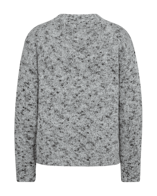 PULLOVER DAMEN FQPEREA VON FREE/QUENT IN HELLGRAU MZ#00585 mode-zauber