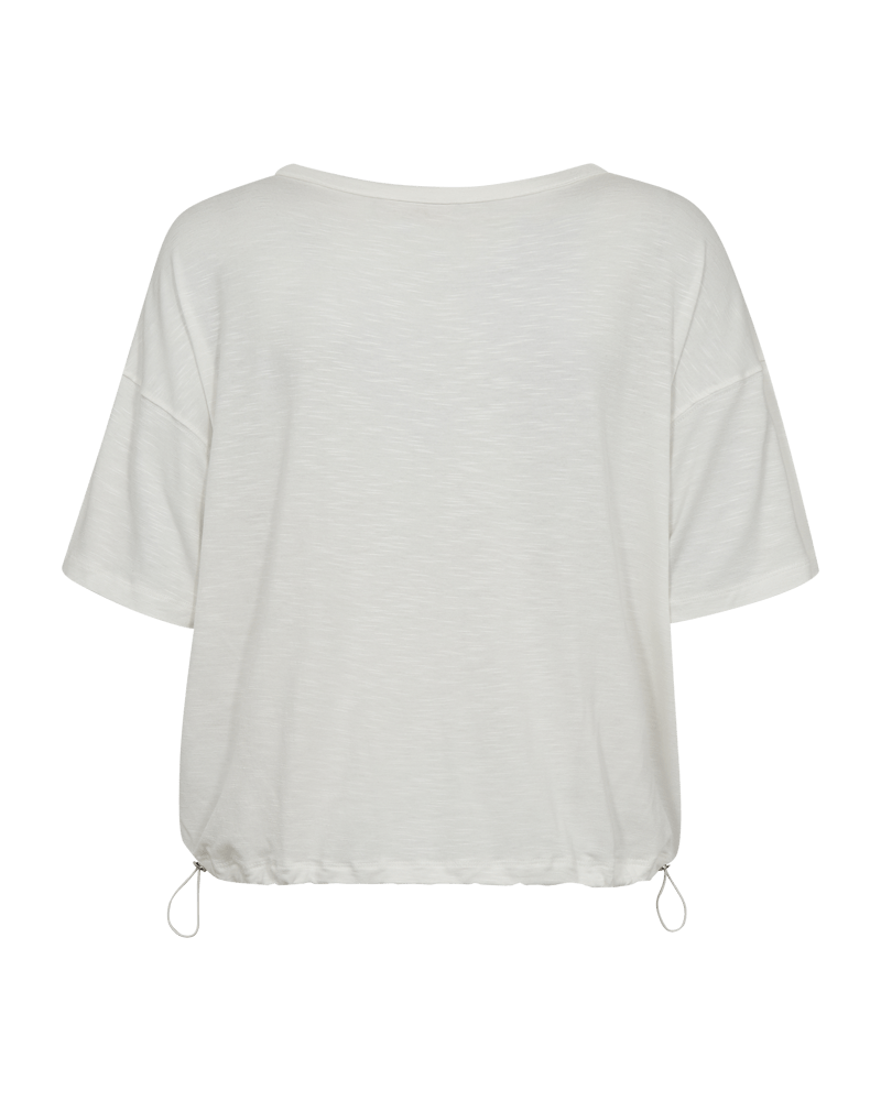 T-SHIRT FQIVORA VON FREE/OUENT IN STERN OFF-WHITE MZ#00679