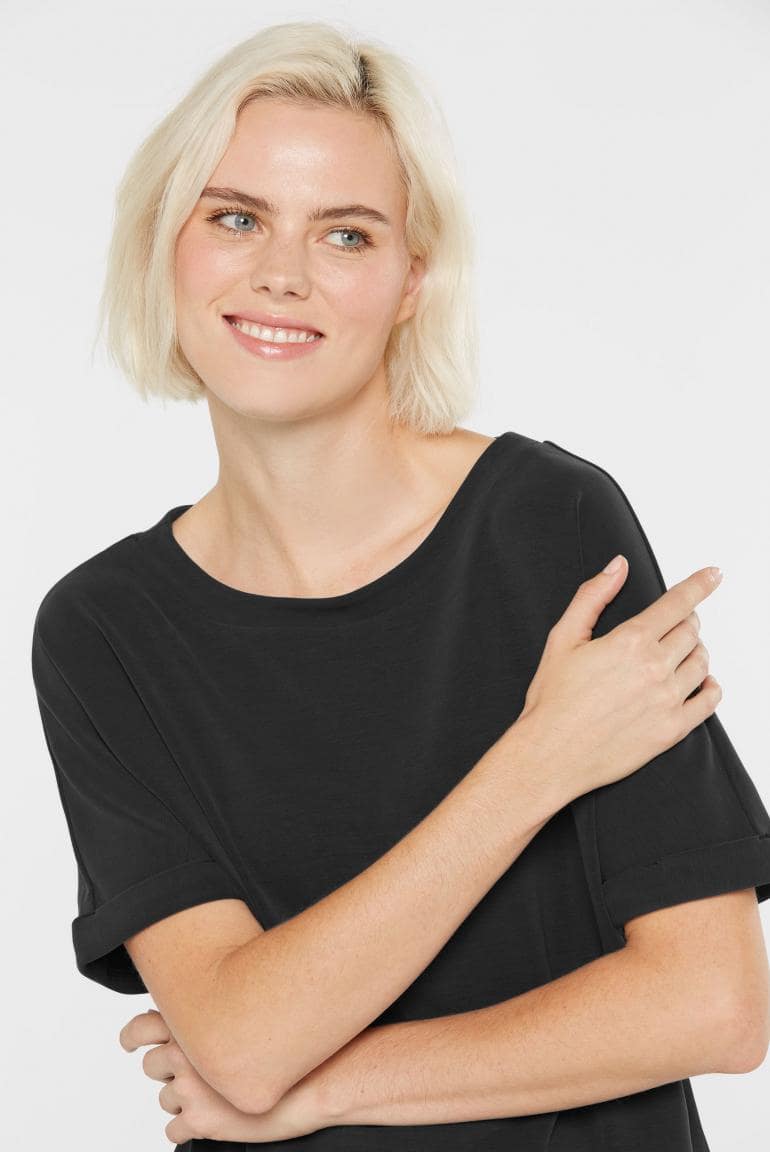T-SHIRT TA:LE AUS MODAL-MIX VON SENSES MZ#00883 Mode-Zauber