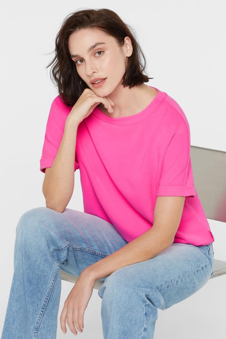 T-SHIRT TA:LE AUS MODAL-MIX VON SENSES MZ#00883 Mode-Zauber