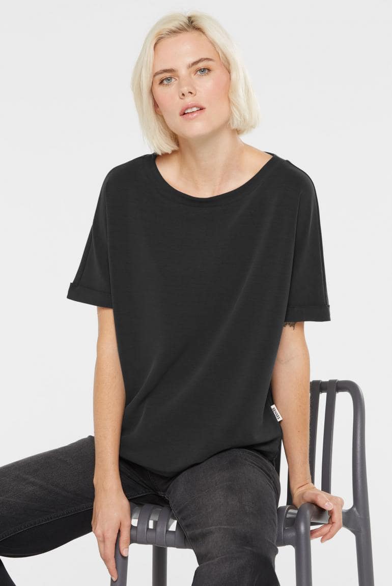 T-SHIRT TA:LE AUS MODAL-MIX VON SENSES MZ#00883 Mode-Zauber