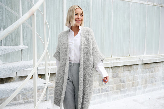 strickjacke fuer damen lang issa-perlgrau mz#00598 mode-zauber