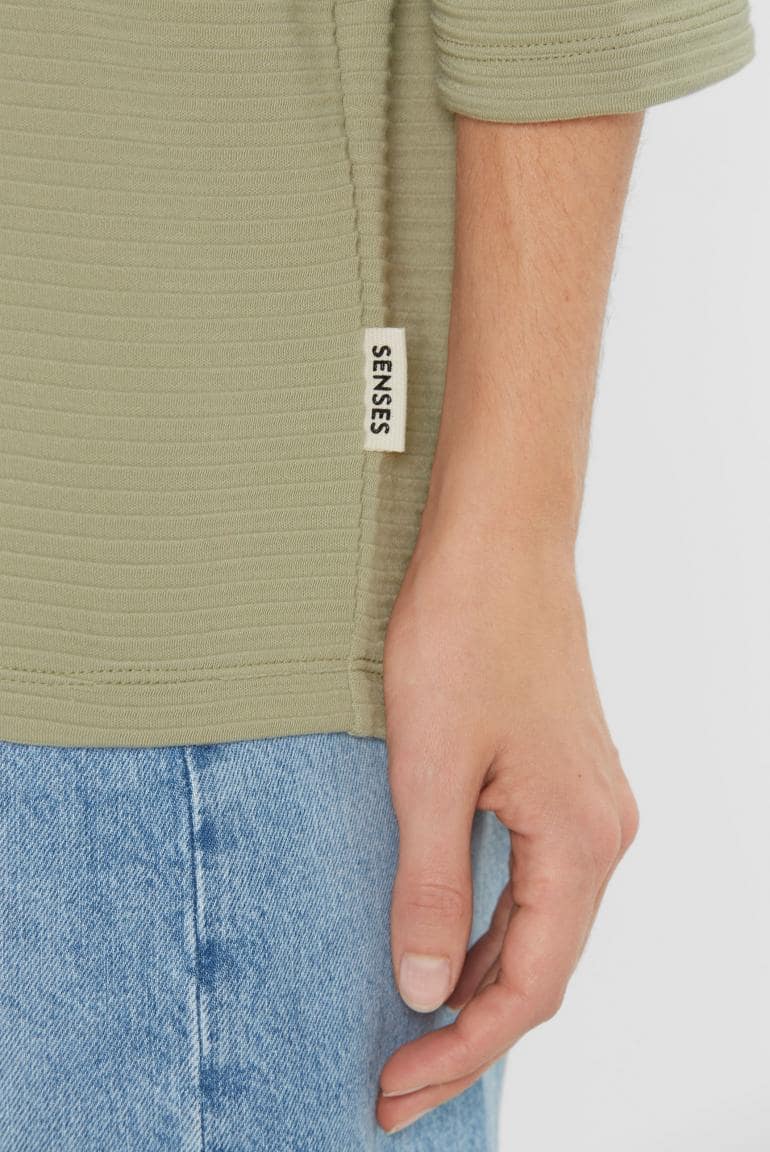 STRUKTURIERTES KAPUTZENSWEATSHIRT SO:LA VON SENSES MZ#00879 Mode-Zauber