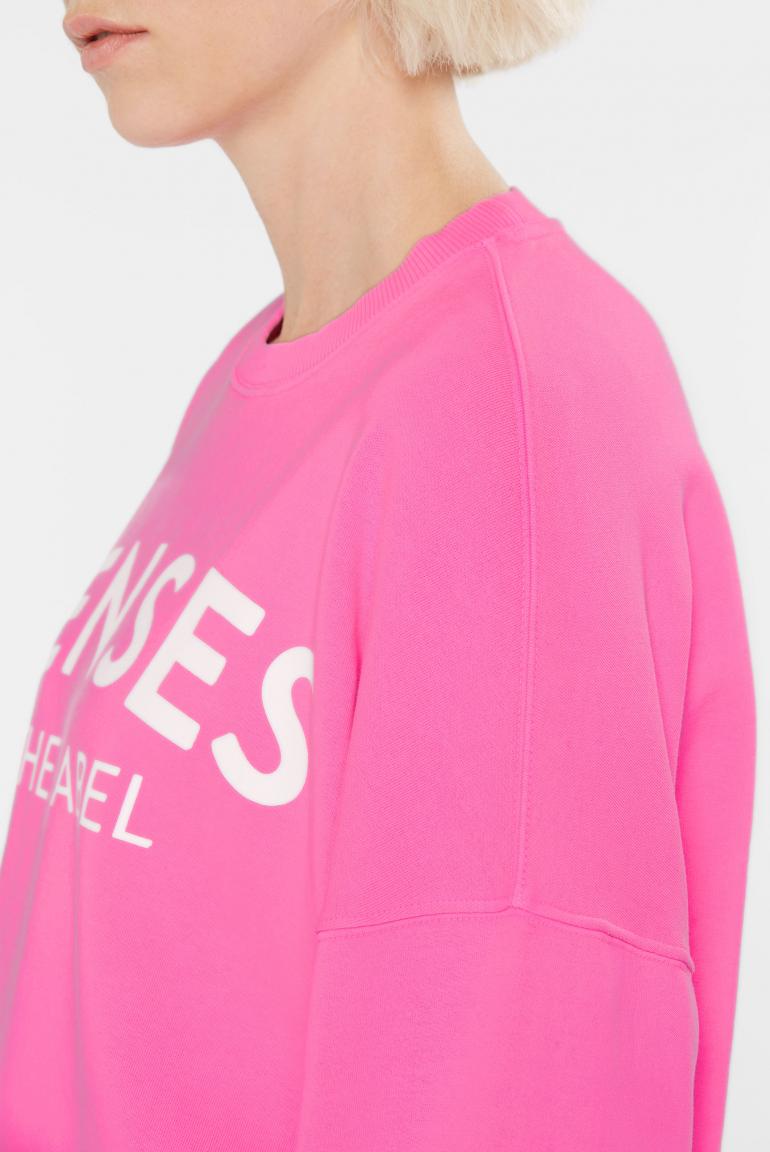 SWEATSHIRT SMI:LLA MIT LOGO DESIGN VON SENSES MZ#00882 Mode-Zauber