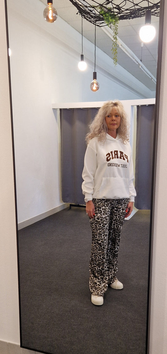 SWEATER UNGEFUETTERT VON ITAIMASKA IN WEISS MZ#00806 Mode-Zauber