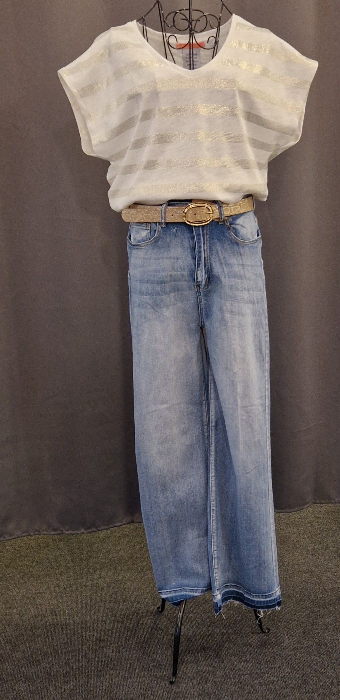 JEANS BLAU MZ#00755 Mode-Zauber