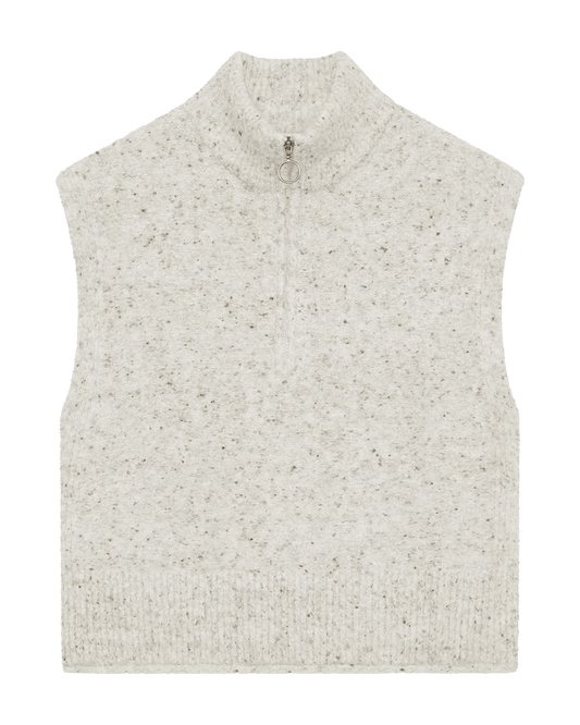 WESTE FQGRSNEMES VON FREE/QUENT IN MOONBEAM MELANGE MZ#00977 Mode-Zauber