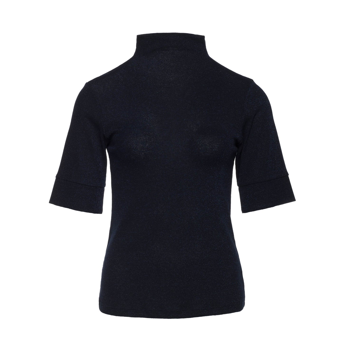 ROLLKRAGENPULLOVER FUER DAMEN BETTYS VON DUE AMANTI BLACK SILVER MZ#00603