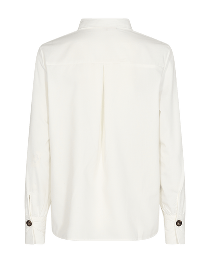BLUSE FQFLYNN-SH VON FREE/QUENT IN CREMEFARBEN MZ#00758 Mode-Zauber