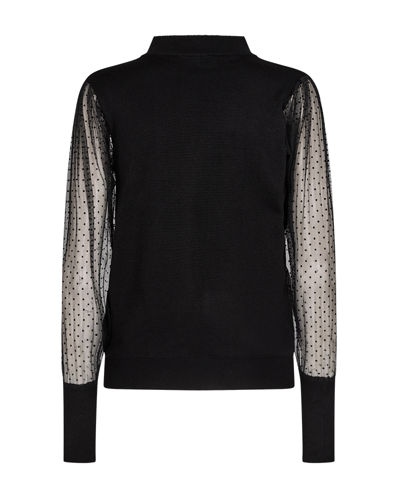 PULLOVER DAMEN FQDOTKA VON FREE/QUENT IN  SCHWARZ MZ#00517 Mode-Zauber