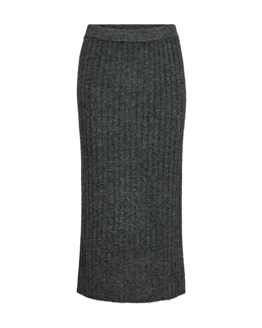 ROCK FQMONEY VON FREE/QUENT IN DUNKELGRAU MELANGE MZ#00518 mde-zauber