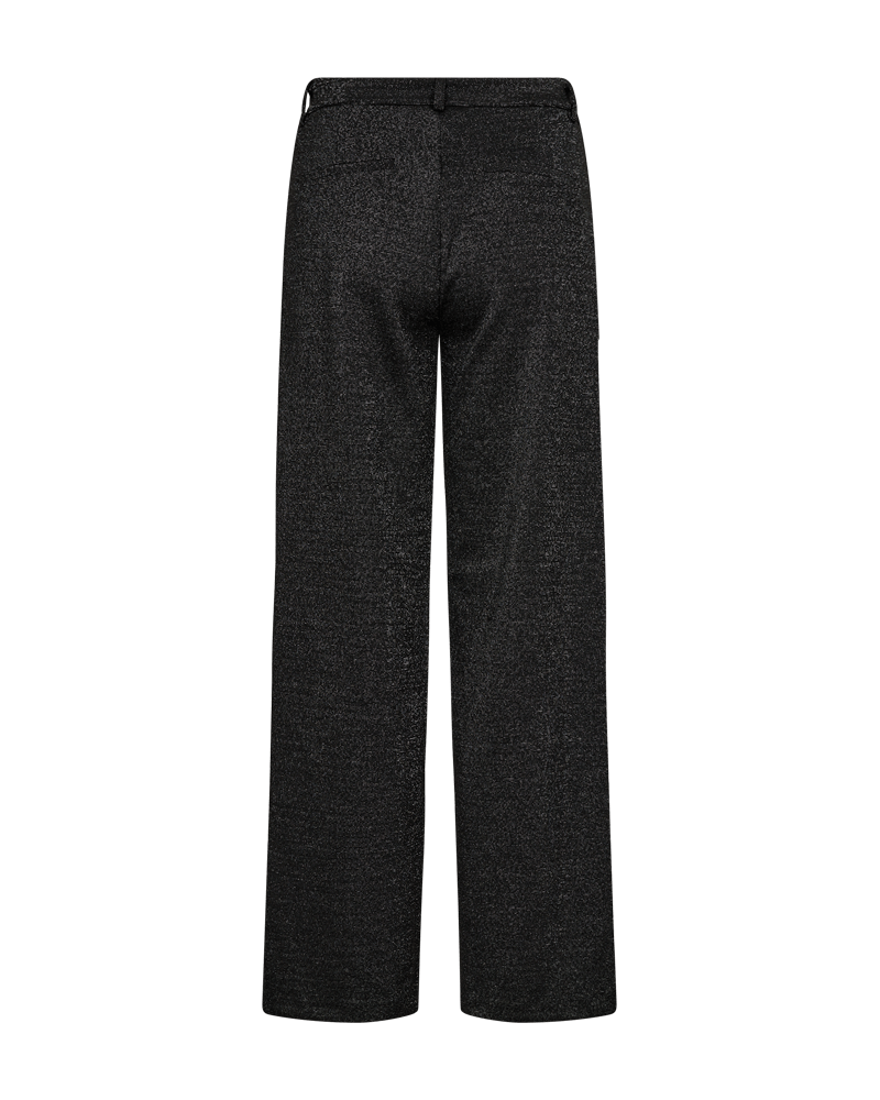 HOSE DAMEN FQNANNILUX VON FREE/QUENT IN SCHWARZ/SILBER MZ#00515 Mode-Zauber