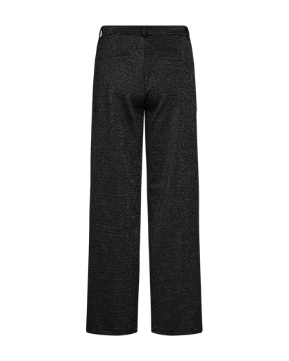 HOSE DAMEN FQNANNILUX VON FREE/QUENT IN SCHWARZ/SILBER MZ#00515 Mode-Zauber